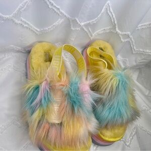 Ugg Disco Platform Slide Tie Dye